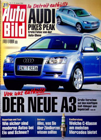Deckblatt Auto Bild (02/2003)
